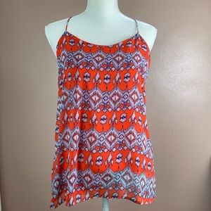 Honey punch women sleeveless top blouse small